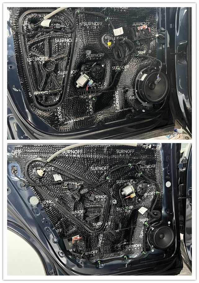 3.前后门板使用舒尔诺夫SU200减震胶进行双层隔音.jpg